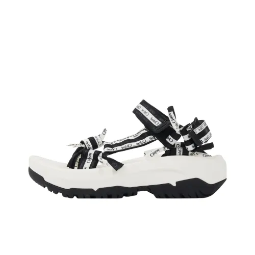 TEVA x Chloe Hurricane XLT2 Стильные Сандалии Женские Черный Белый