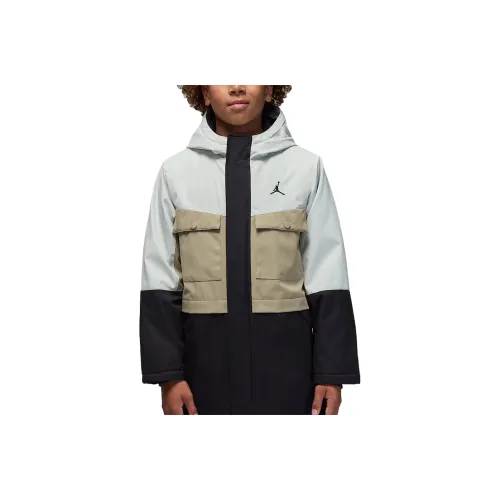 JORDAN Черный KIDS Утеплённые куртки