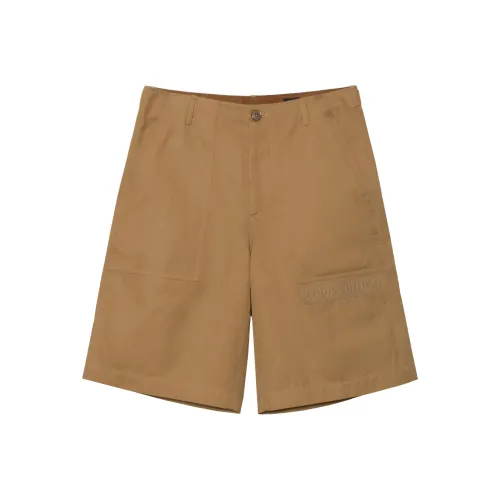 LOUIS VUITTON SS25 Повседневные шорты Мужские Хаки