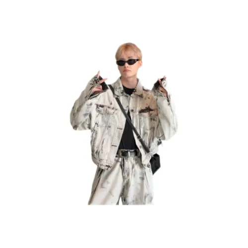 NRXX Blue Men's Jackets NRXX Синий Мужские Куртки