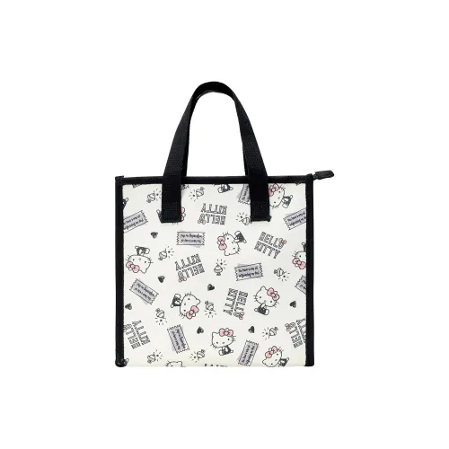 Sanrio Hello Kitty Холст Сумка Женская Черный Белый