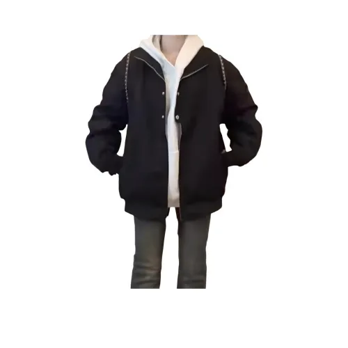 ЮЙЧЖАОЛИНЬ Черное Женское Короткое Пальто