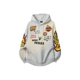 Бело-серый вереск, флисовая подкладка