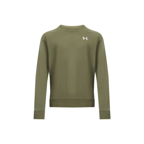 Свитшот Under Armour Rival Мужской Пыльно-зеленый 390