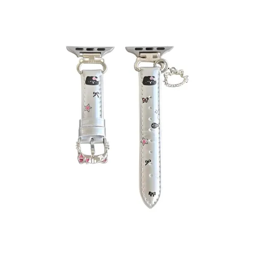 CHUANGYIDA Ремешок Apple Совместимость Искусственная кожа Металл