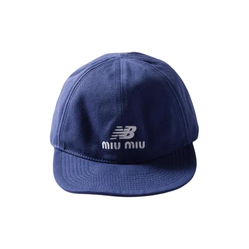 MIU MIU x New Balance Хлопковые кепки Женские Королевский синий