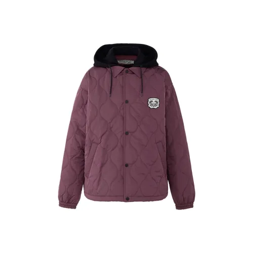 Onitsuka Tiger Пуховик Унисекс Бордовый