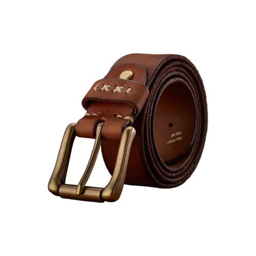 MH Ремни из коровьей кожи мужской 3,8 см