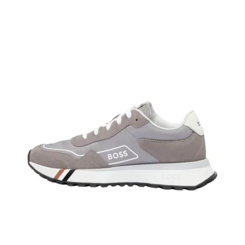 Hugo Boss Низкий топ Повседневная обувь Мужская Серый