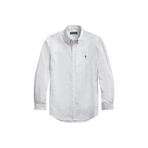 Polo Ralph Lauren Белые Мужские Рубашки