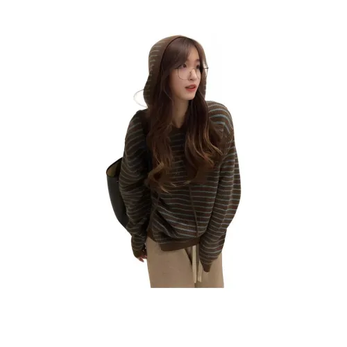 ZVJH Кофе Женские Трикотаж