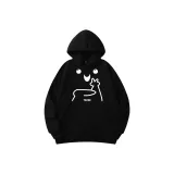 Black с флисовой подкладкой, V-образный вырез