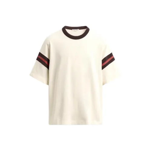 ZARA Экрю Мужские T-рубашки