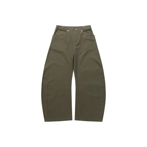 BOTANICA 25FW Повседневные брюки Унисекс Кофе