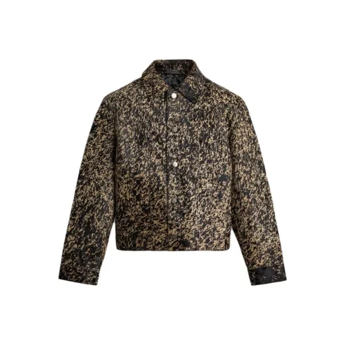 ZARA Белый Черный Мужские Кожаные Куртки