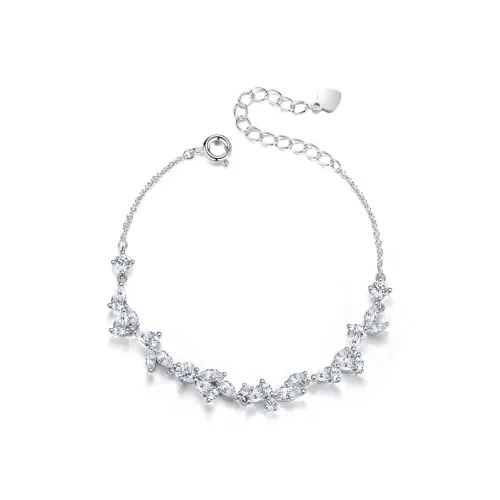 YINCHIE Refined Elegant Циркон Ювелирные украшения Модный Универсальный Роскошный Регулируемый Браслет Женский Набор в Подарочной Коробке