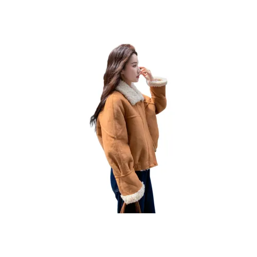 MEXICAN Бархат Feel Пальто Женское