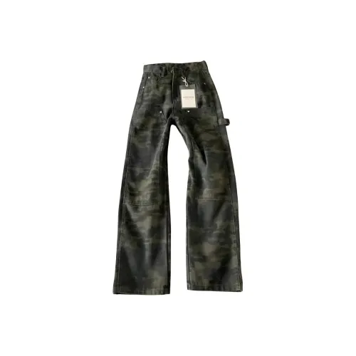 CARE NOTE Камуфляж Унисекс Джинсы