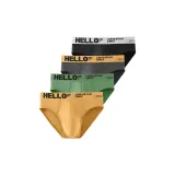 4 пачки (Черный + Темно-серый + Желтый + Зеленый)