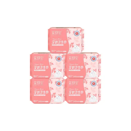 MUG WORT HERBAL Медицинская степень Ежедневные гигиенические прокладки Полынь Антибактериальные и устраняющие запахи 245 мм 5 пачек