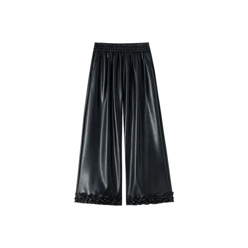 ZEKIKO STUDIO Кожаная одежда Женские штаны