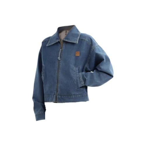 CAT'S PAW Синий Унисекс Джинсовые куртки