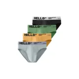 4 Pack (Черный + Светло-Серый + Желтый + Зеленый)