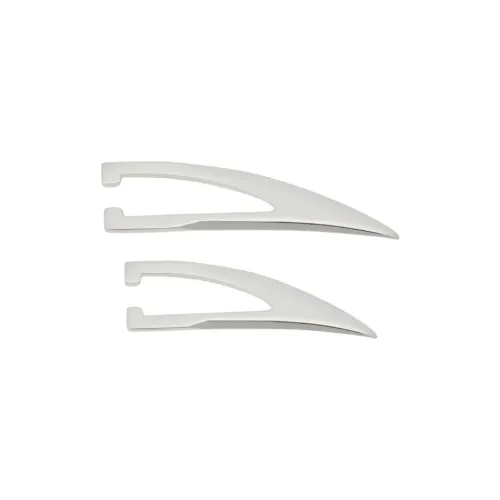 Yohji Yamamoto Chainsaw Man Collaboration Нижняя заколка On Серьги Унисекс Серебряный