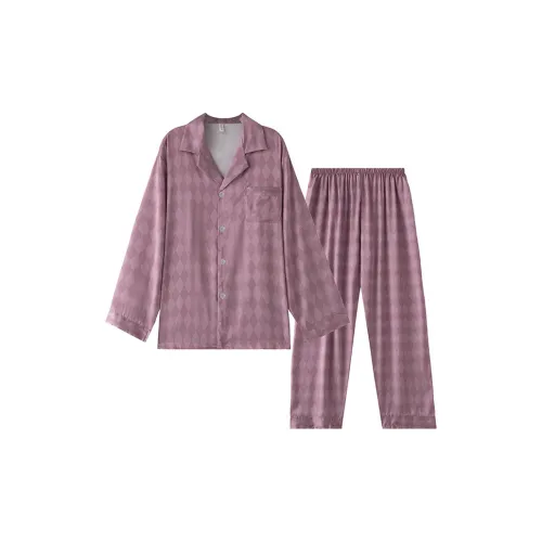SIFUMA C MYZ510 Purple Men's Pajama Sets