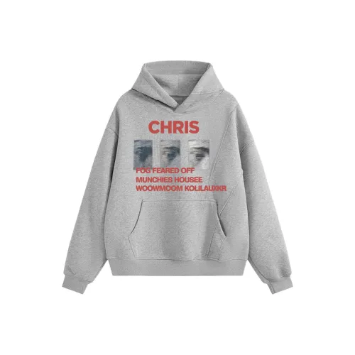 HIPHOPPUNKS Светло-серый Мужской Свитшот