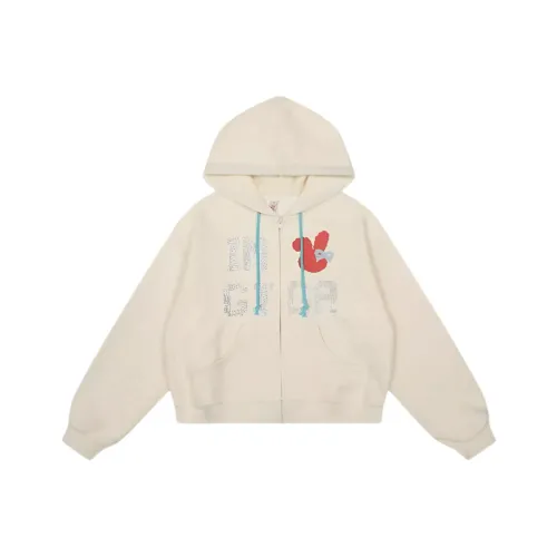 SNEIKLAU Кремовый Абрикос Унисекс Куртки