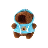 Капибара - Синий Свитшот - Капибара Вышивка