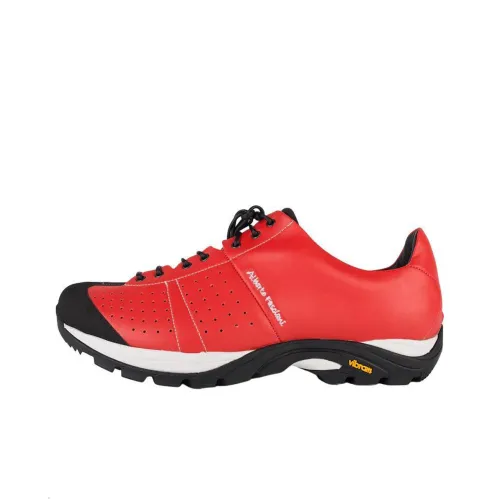 Alberto Fasciani Низкие кроссовки для велосипеда унисекс красные