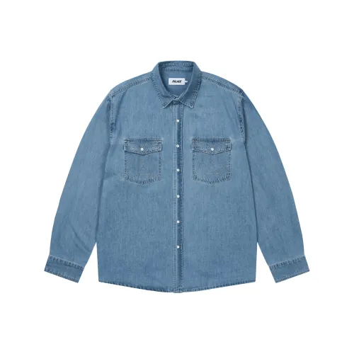 PALACE Fw25 DENIM WESTERN OVERSHIRT ШIRT Унисекс