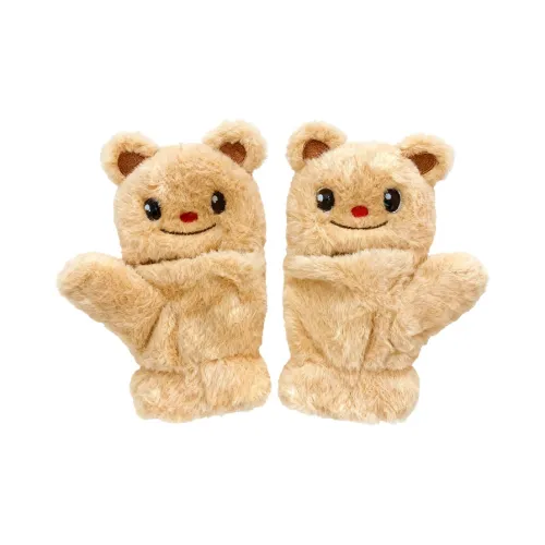 ZUOWEISHIJIA Полиэстер Плюшевые Вязаные Перчатки Женские