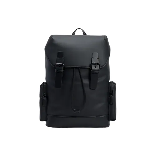 URBAN REVIVO Рюкзак из искусственной кожи мужской черный