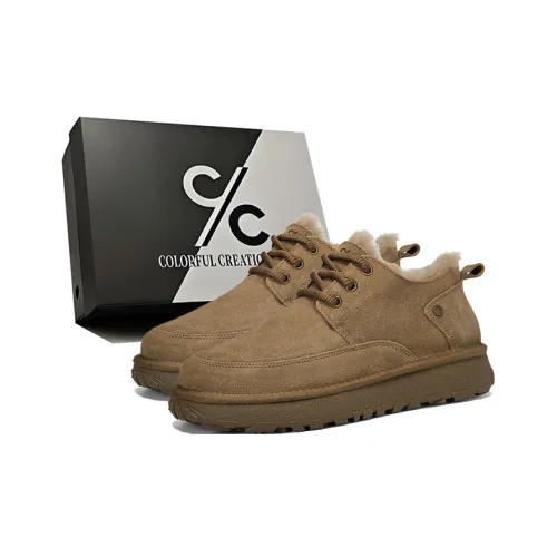 Colorful Creations Термический Увеличивающий Высоту Устойчивый к Износу Противоскользящий Короткий Снегобут Мужской