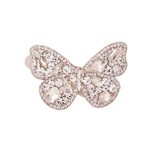 ROYALSASA Искусственный кристалл Заколки для волос Женские