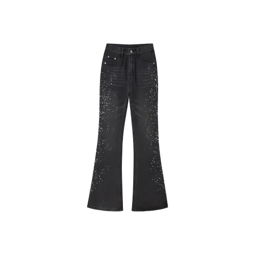 EPTISON Черные Унисекс Джинсы