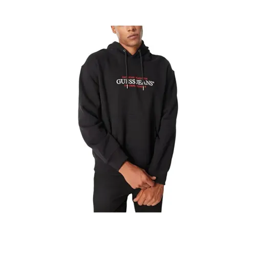 GUESS JEANS Черные Мужские Свитшоты