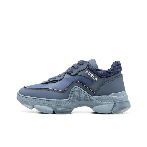 Furla Низкий топ Повседневная обувь Женская Синяя