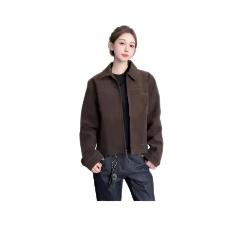 Yunpo Коричневый Унисекс Куртки