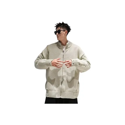 BONAS Серый Зеленый Мужской Трикотаж