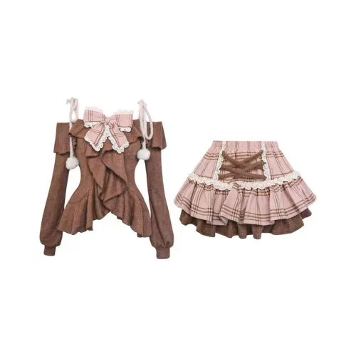 MOONCORE Женские Комплекты с Юбкой