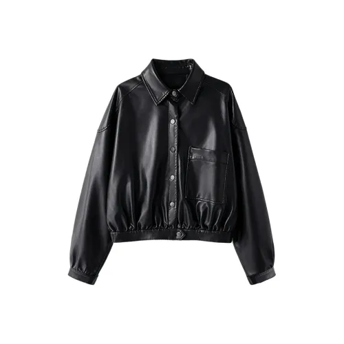 OGQG Женские кожаные куртки