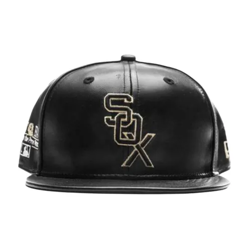 New Era 59FIFTY Series Кожа Кепки Женские Черный