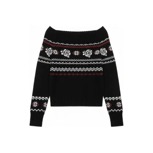 Incolore Черный Женский Трикотаж