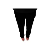 Черный с флисовой подкладкой