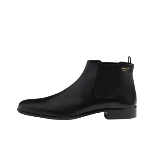 PRADA 10 см Челси 2,5 см Женские Черный