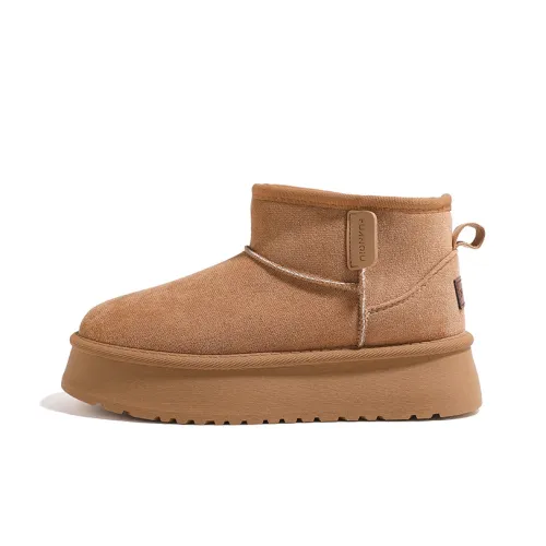 HUANQIU Термический Амортизирующий Рекомендуемый рост Увеличение Короткие Снежные Ботинки Женские